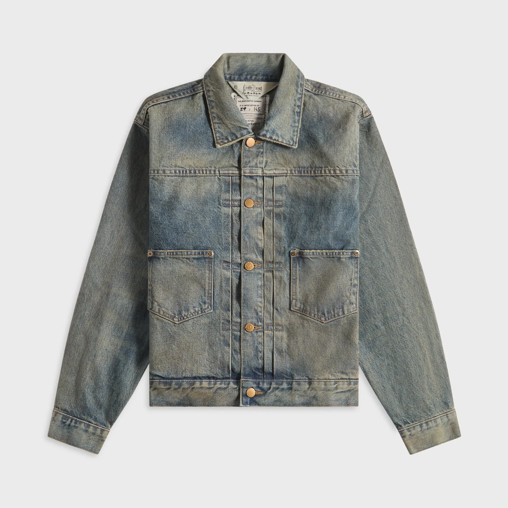 14.75 oz Denim Trucker Jacket