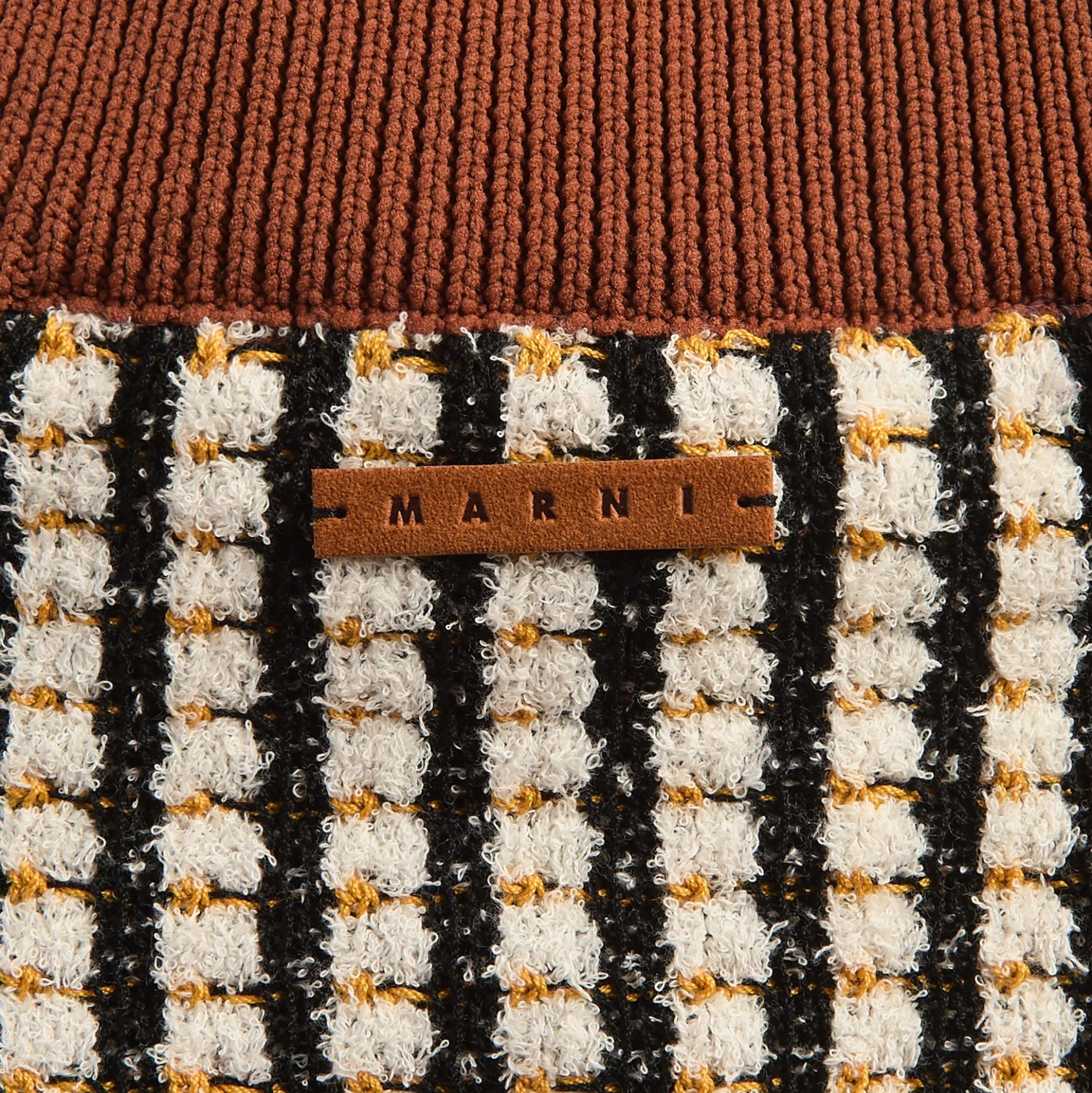 Bouclé Zip-Up Sweater