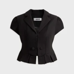 Cap Sleeve Bib Blazer