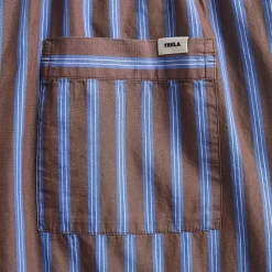 Chestnut Stripes Poplin Pyjama Pant