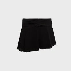 Chiffon Slit Mini Skirt