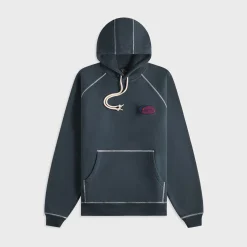 Circled Script Logo Hooded Sweatshirt