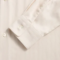 Cotton Cashmere Herringbone Shirt