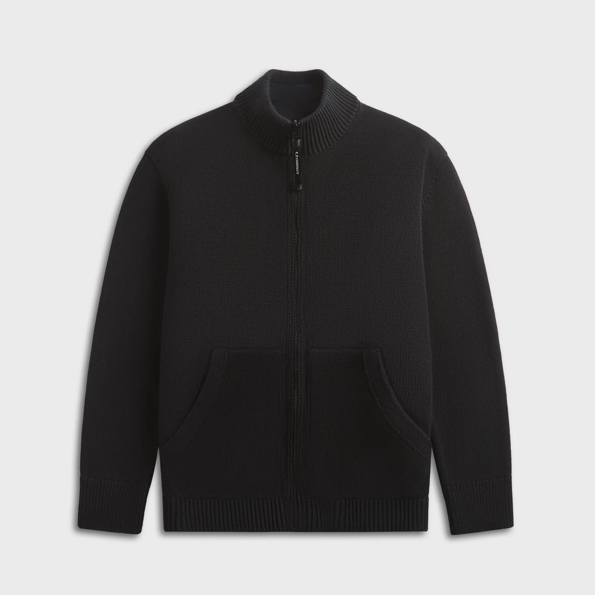 Cotton Mixed Zipped Cardigan