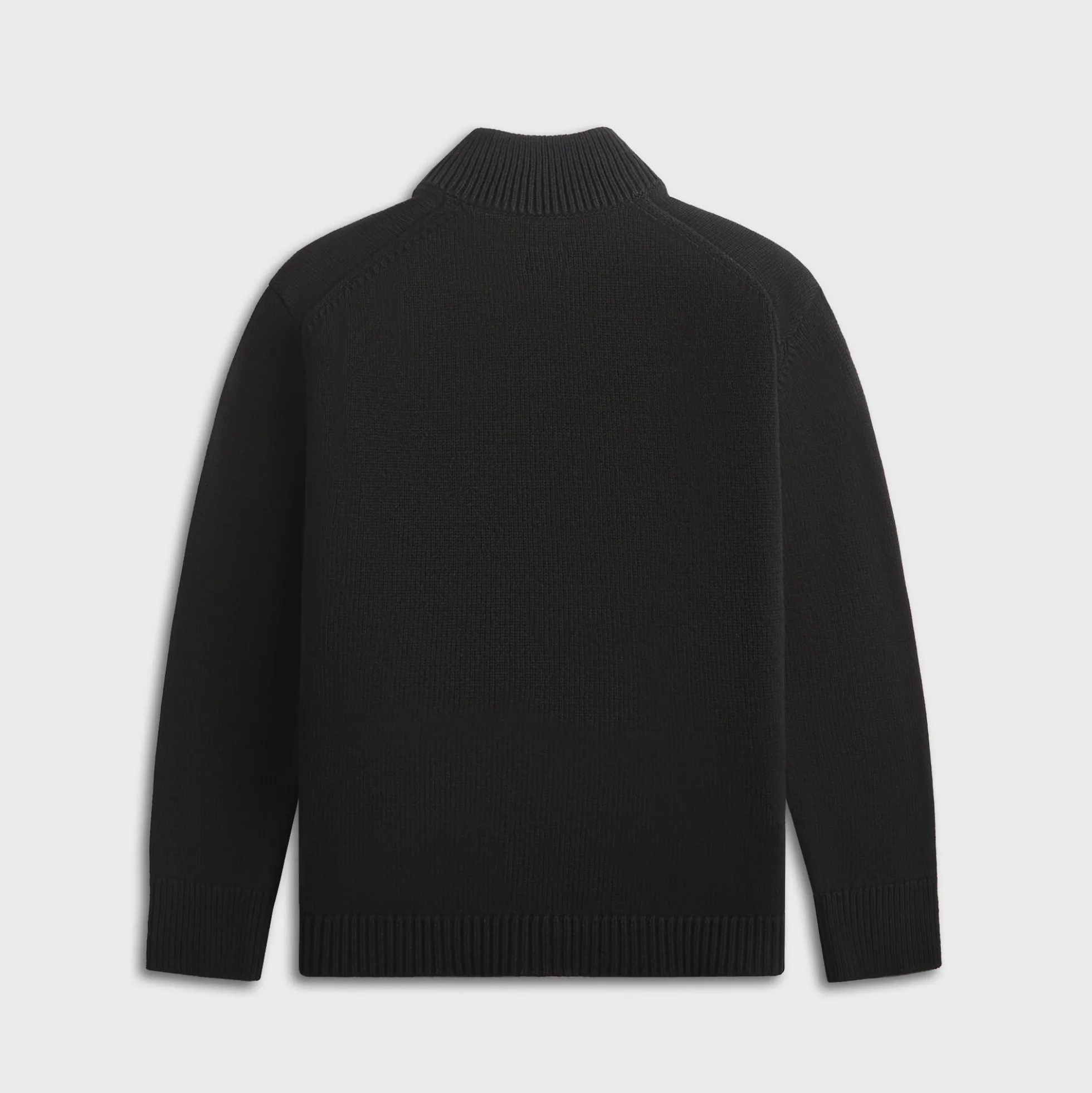Cotton Mixed Zipped Cardigan