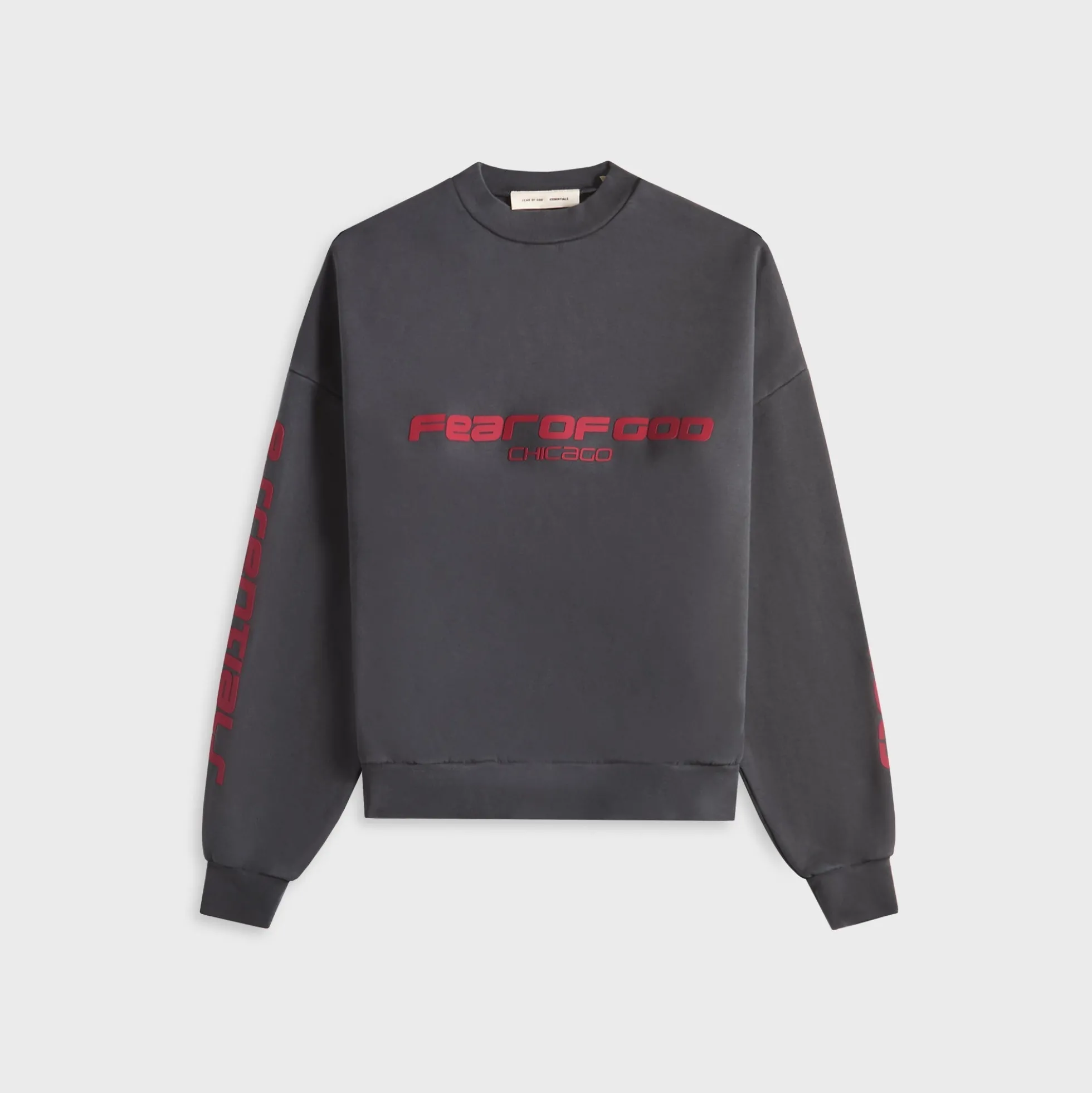 Cropped Relaxed Chicago Sweatshirt