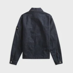 Denim Research Rinsed Coach Jacket