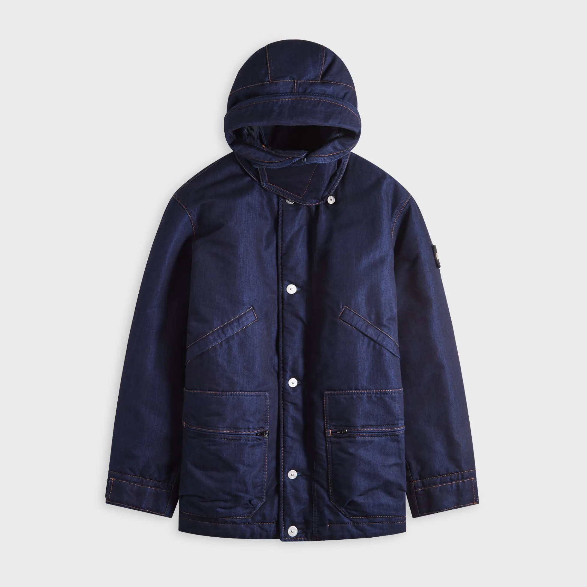 Denim Research Short Parka