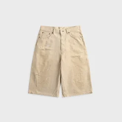 Distressed Denim Short
