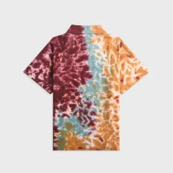 Dyed Short Sleeve Boxed Pique Polo