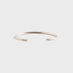 7g Brushed Sterling Silver Bangle Bracelet