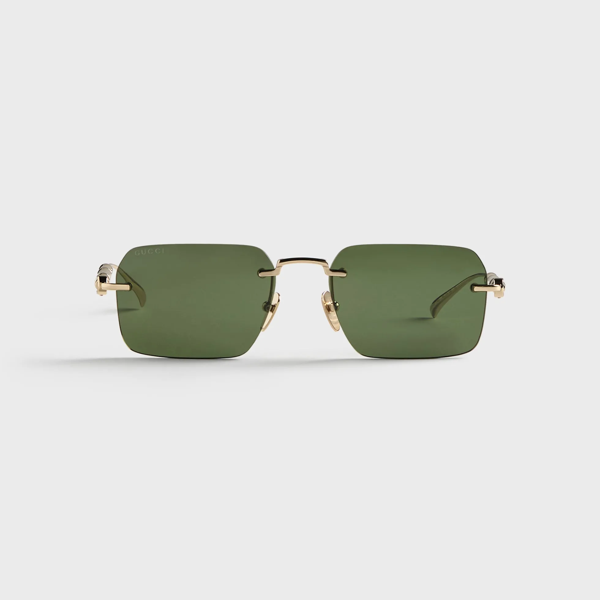 GG2154S Metal Rectangle Sunglasses
