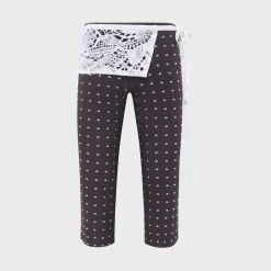 Gianna Studded Jersey Capri Pants