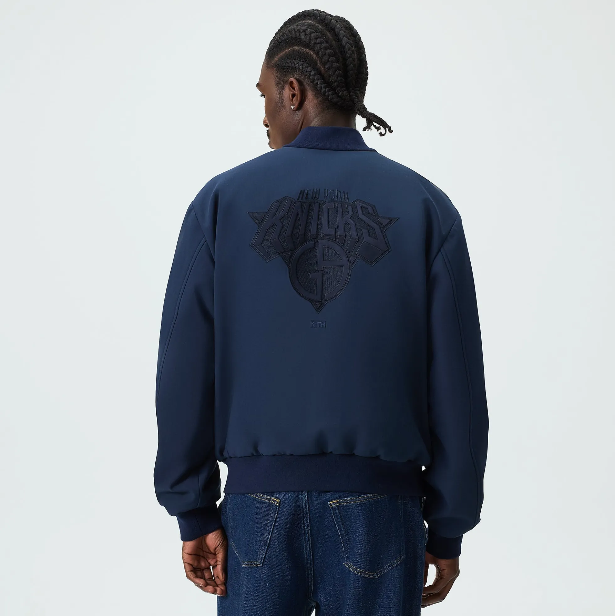 Giorgio Armani & Kith for the New York Knicks Bomber Jacket