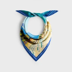 Giorgio Armani & Kith Forte dei Marmi Printed Silk Bandana