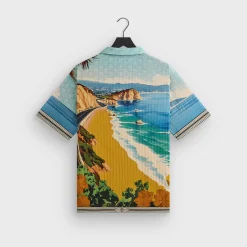 Giorgio Armani & Kith Malibu Short Sleeve Thompson Camp Collar Shirt