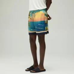 Giorgio Armani & Kith Ornamental Print Active Short