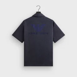 Giorgio Armani & Kith Short Sleeve Thompson Crossover Shirt