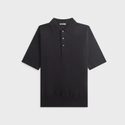 Giza High Gauge Knit Polo