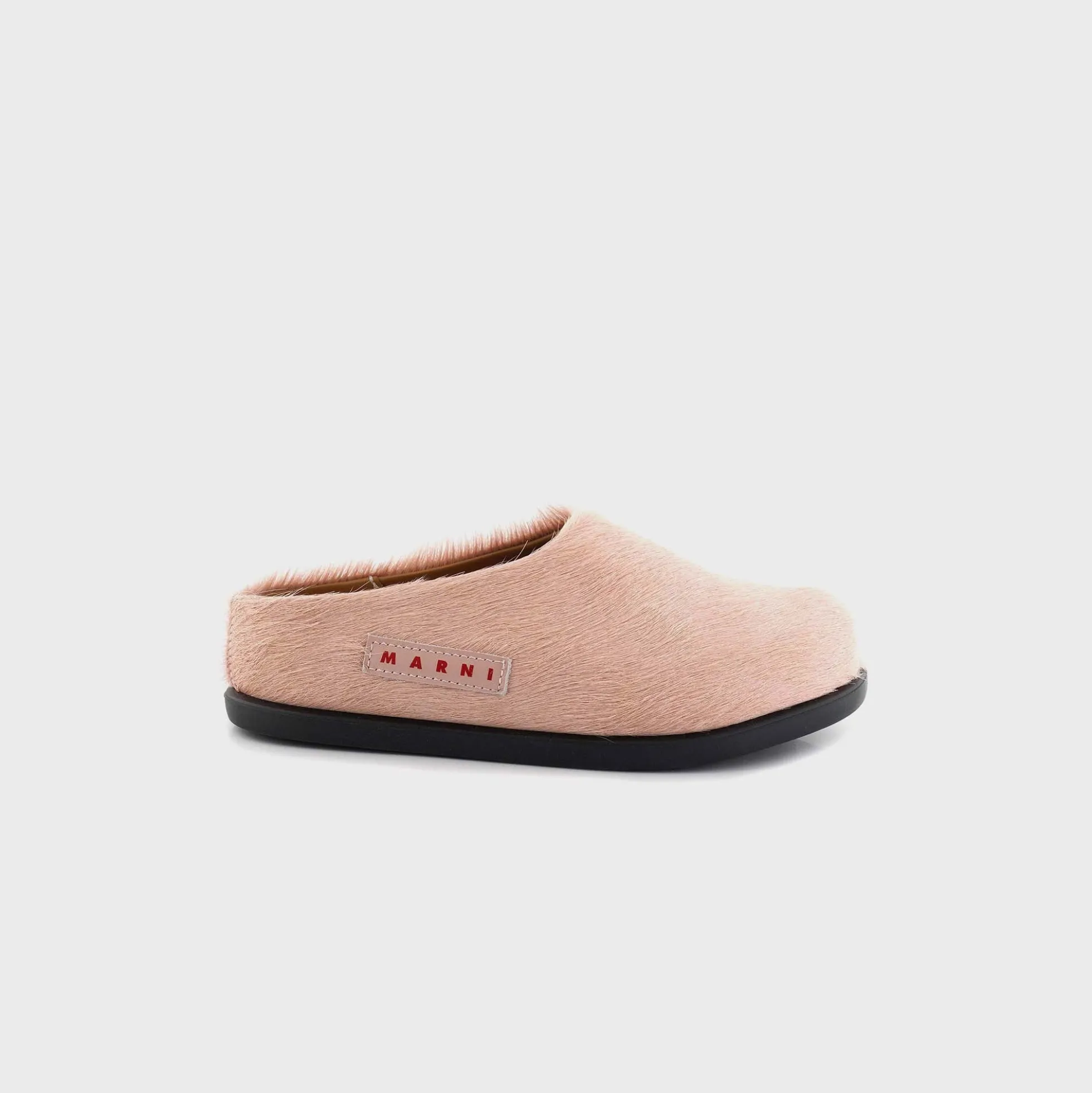 GS Fussbett Pony Hair Slip-On Mules