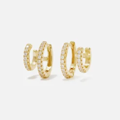 Katerina Double Earrings