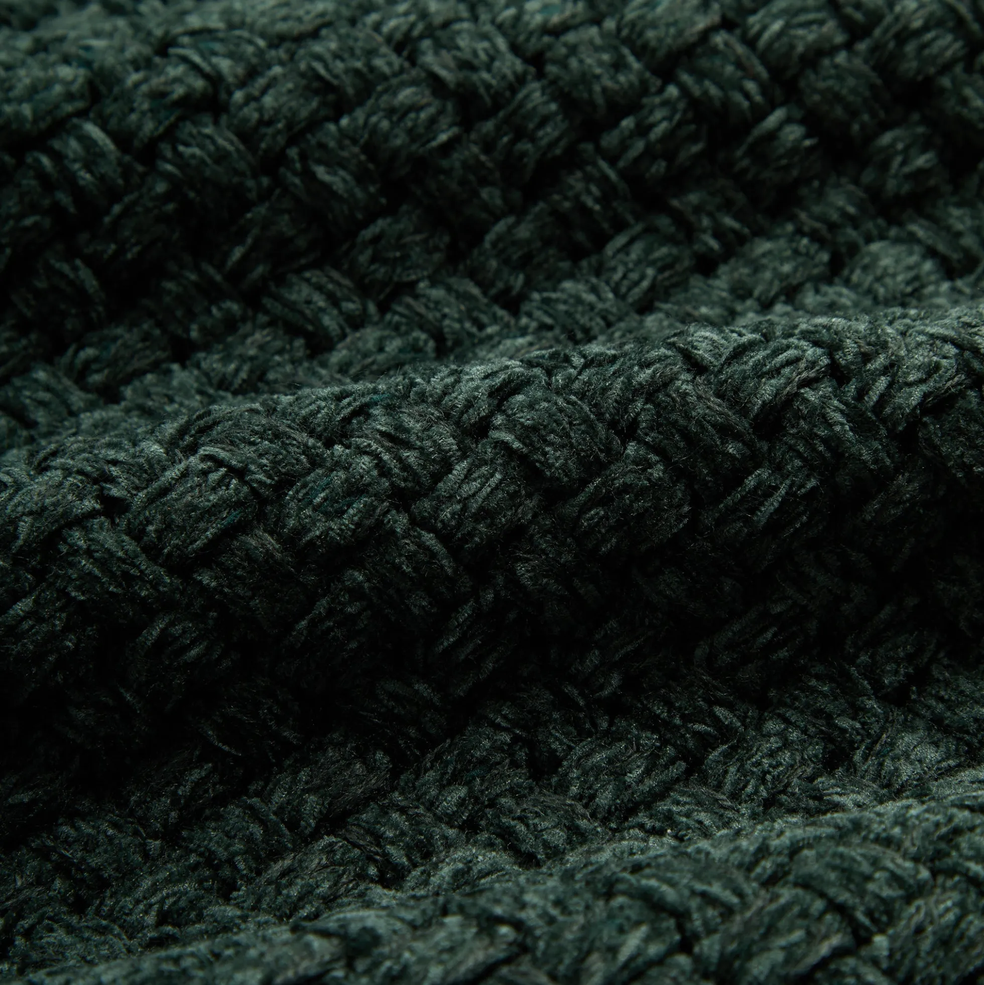 &Kin Basketweave Chenille Lewis Crewneck