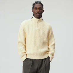 &Kin Boucle Wyatt Quarter Zip