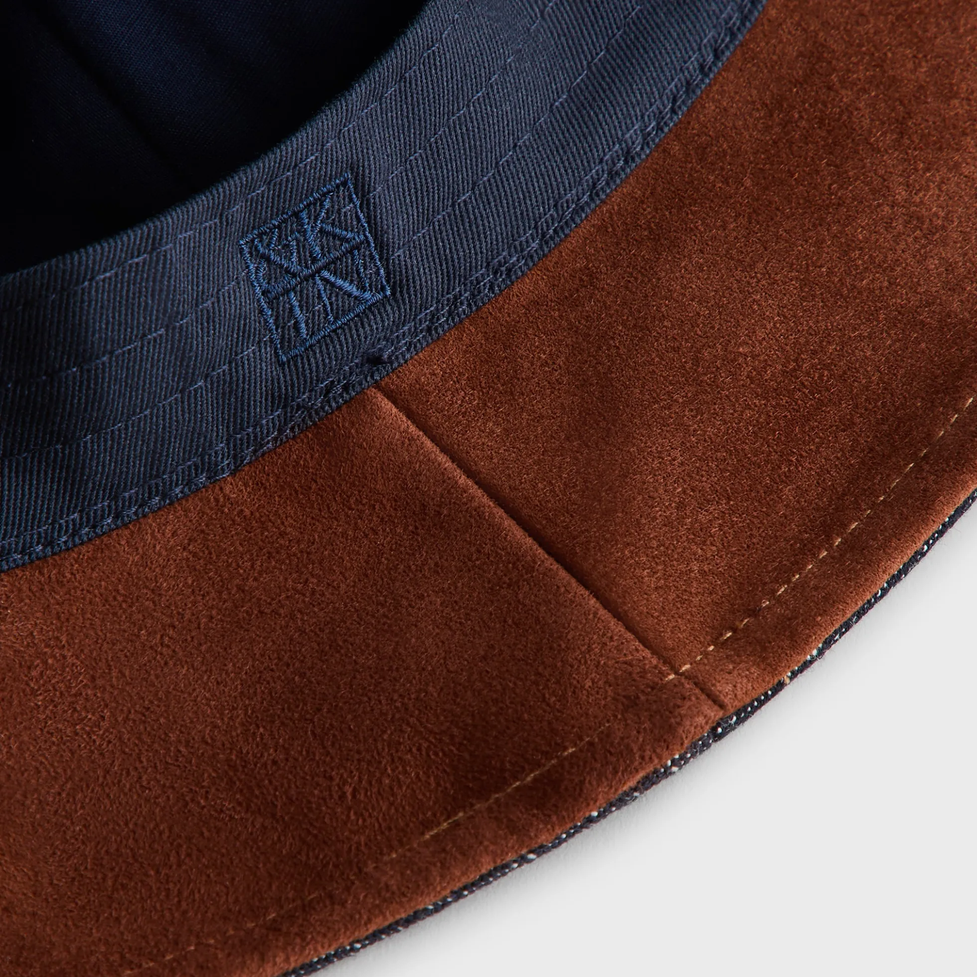 &Kin Wool Denim Dawson Bucket Hat