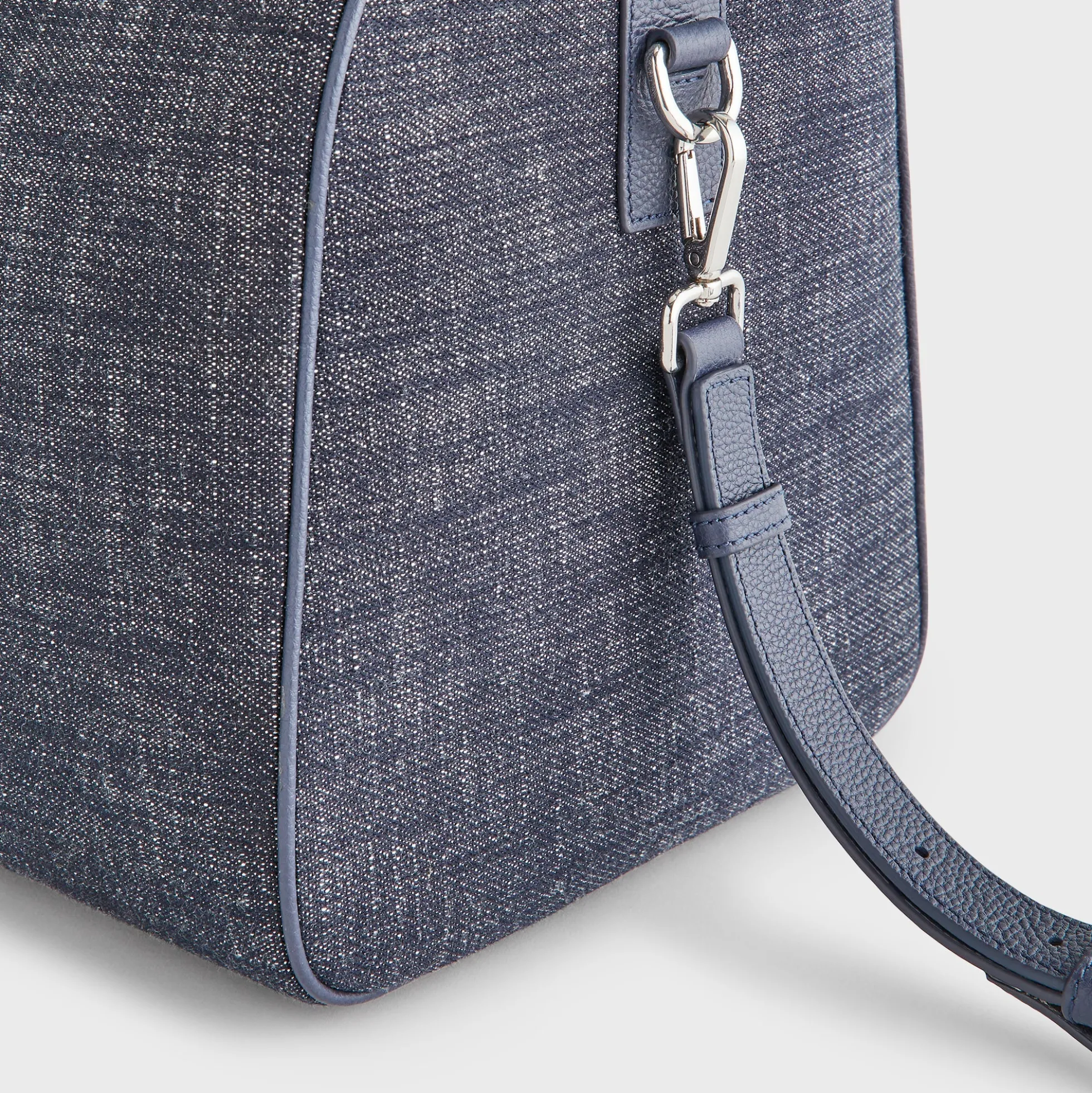 &Kin Wool Denim Traveler K40 Duffle Bag