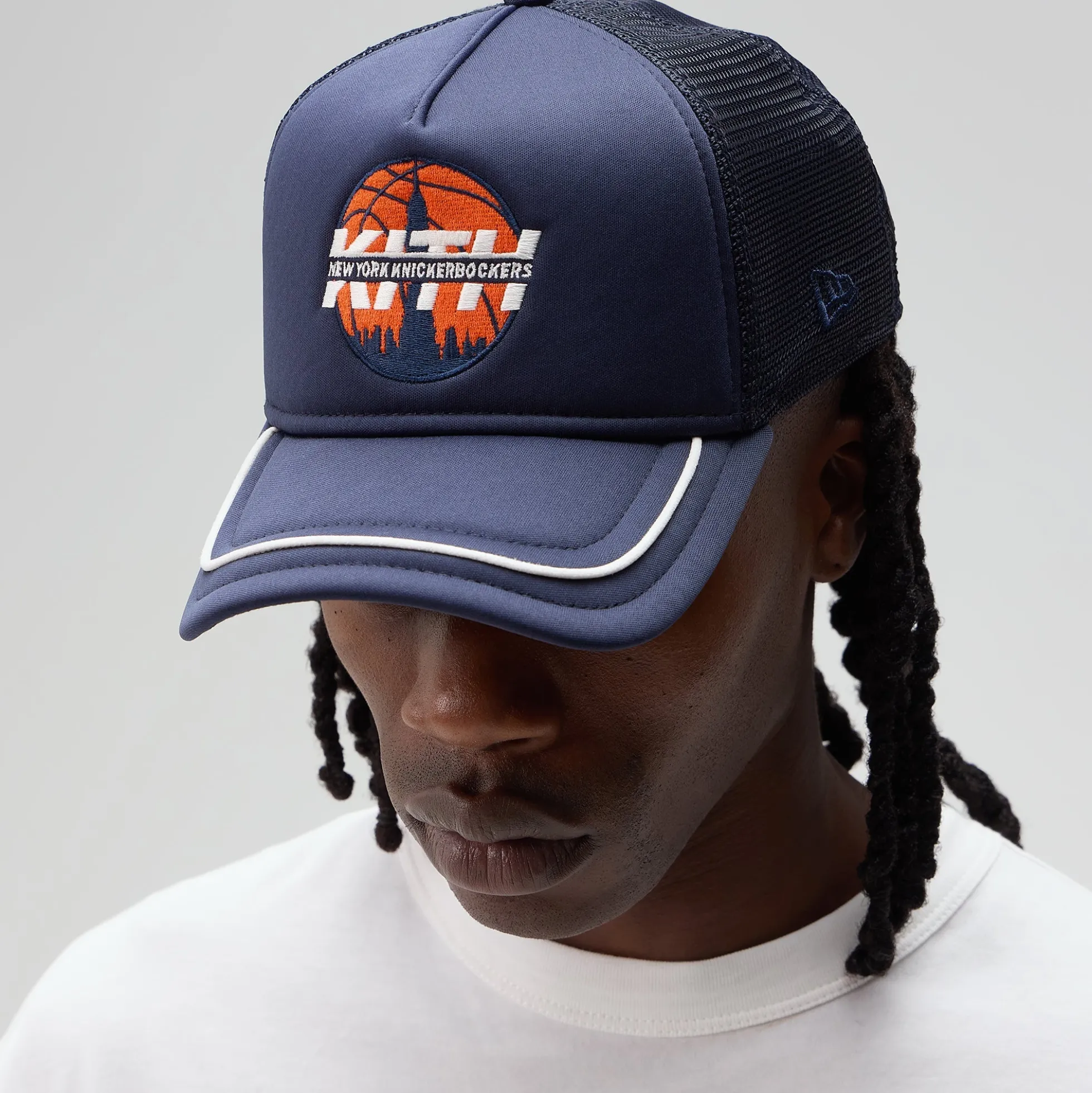 Kith & New Era for the New York Knicks 9FORTY Trucker Snapback