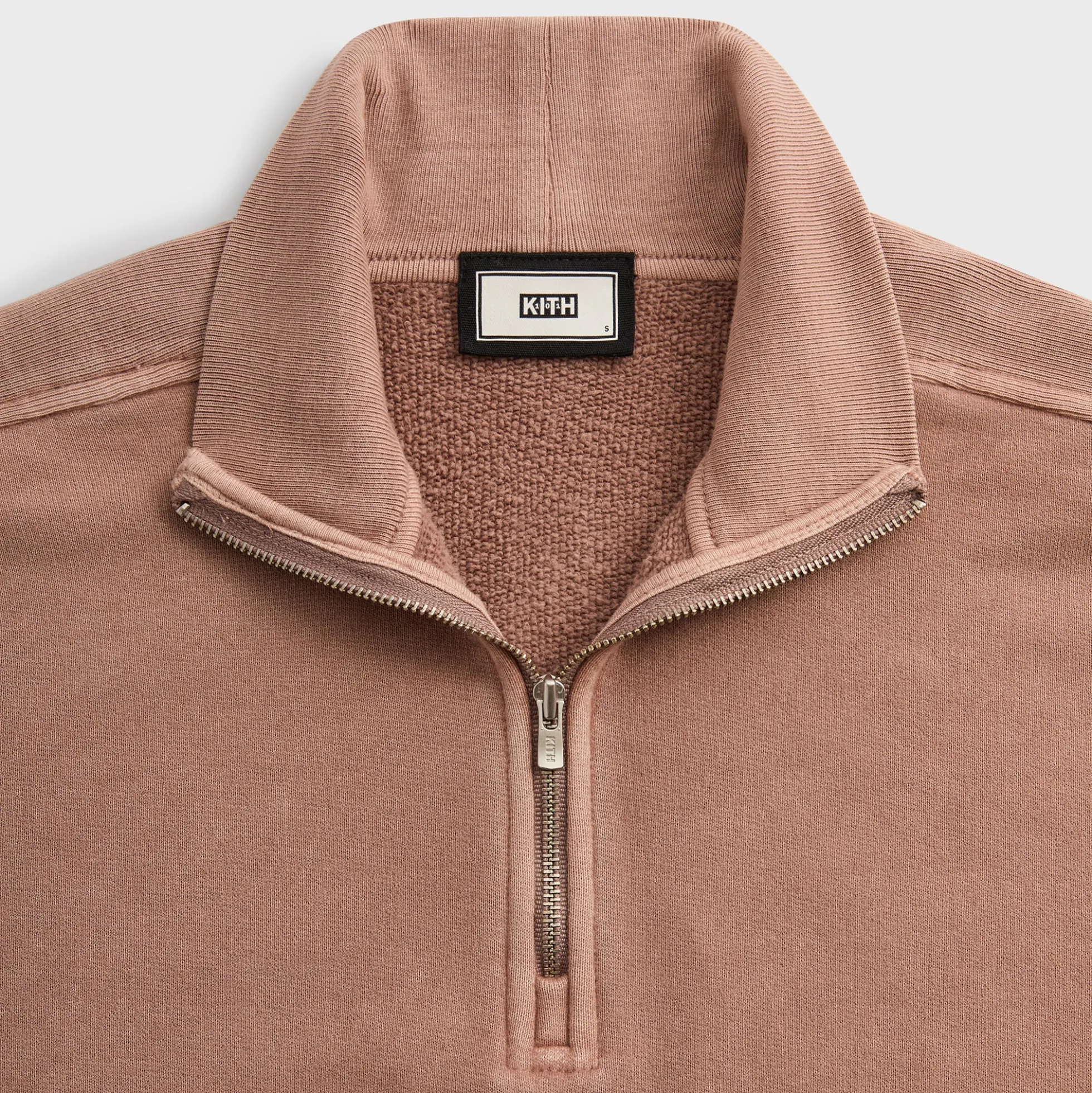 Kith 101 Sueded Fleece Nelson Quarter Zip