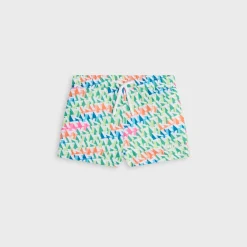 Kith Baby 3D Monogram Kai Swim Trunk