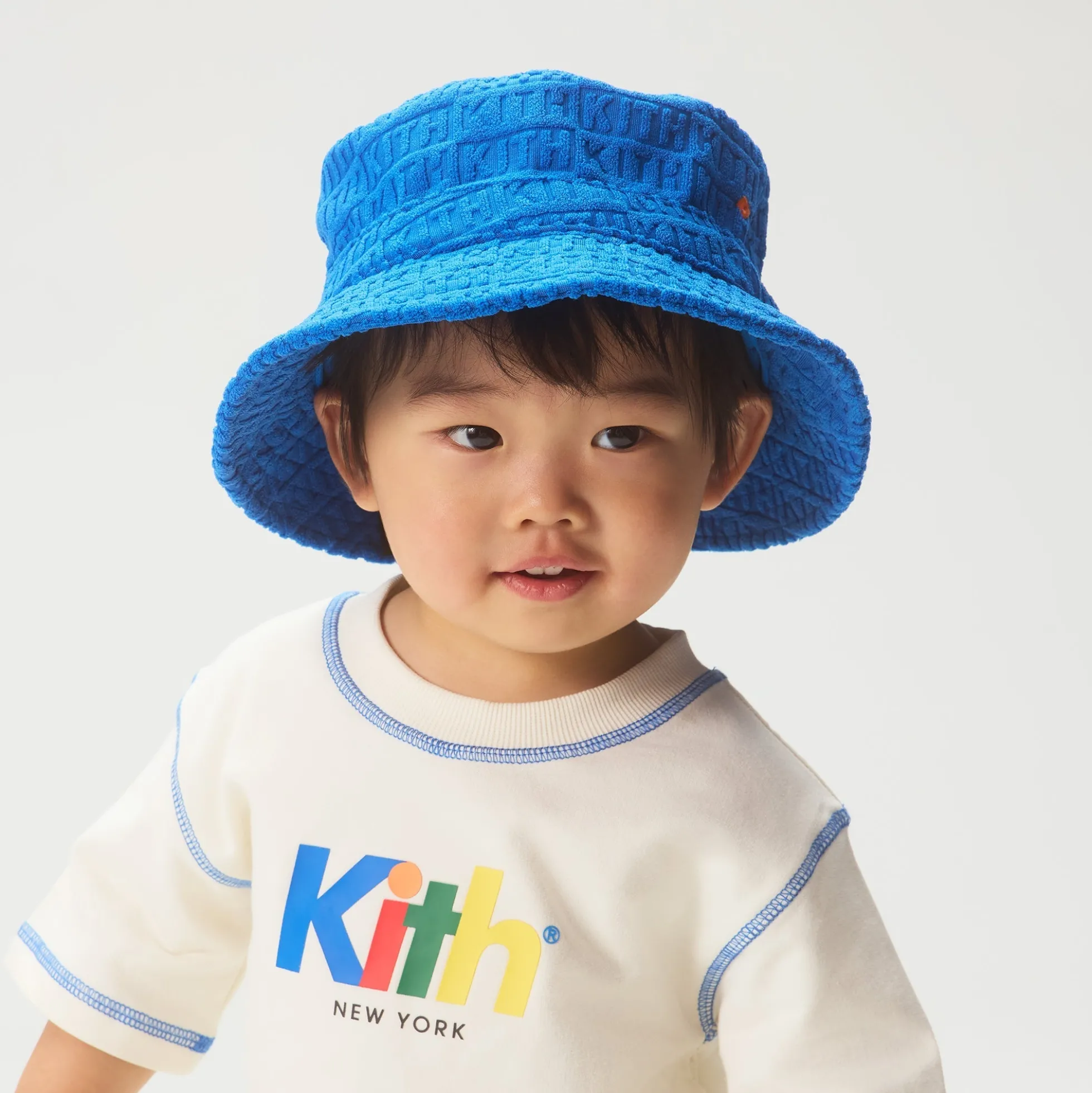Kith Baby Monogram Towel Terry Bucket Hat