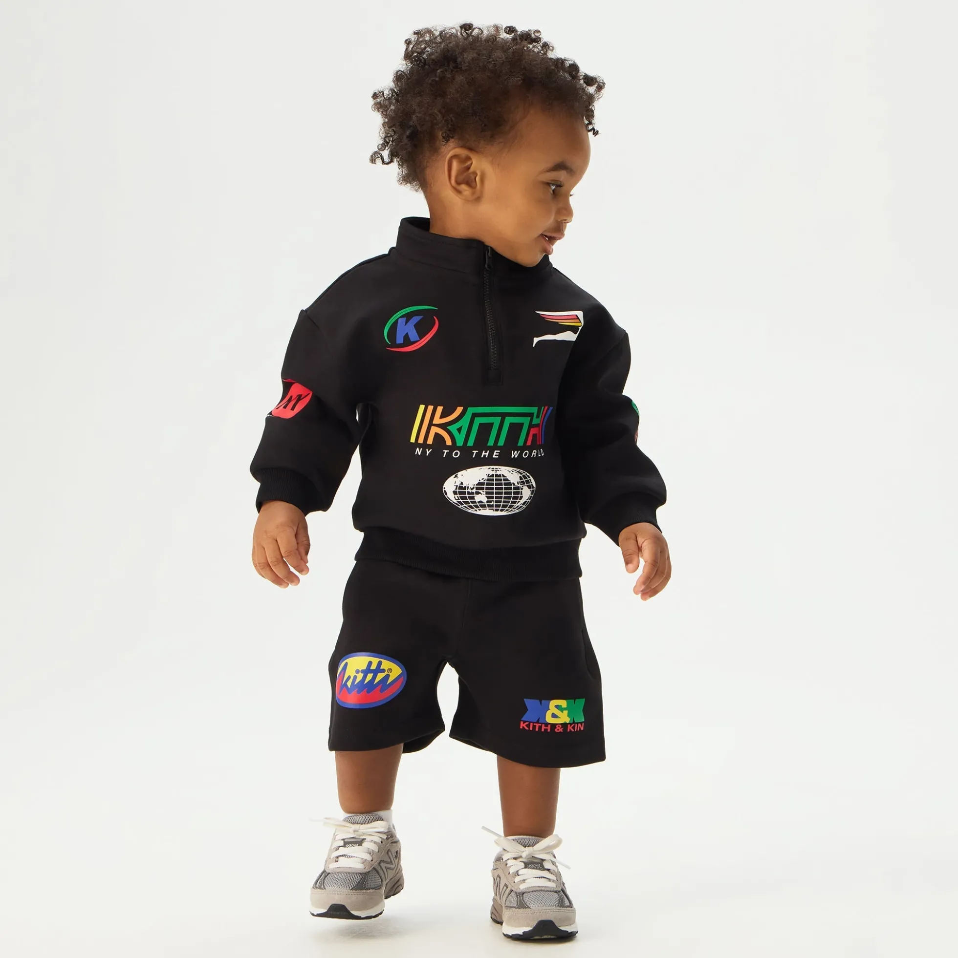 Kith Baby Multi Logo Nelson Short