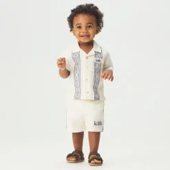Kith Baby Novelty Embroidered Thompson Collared Shirt