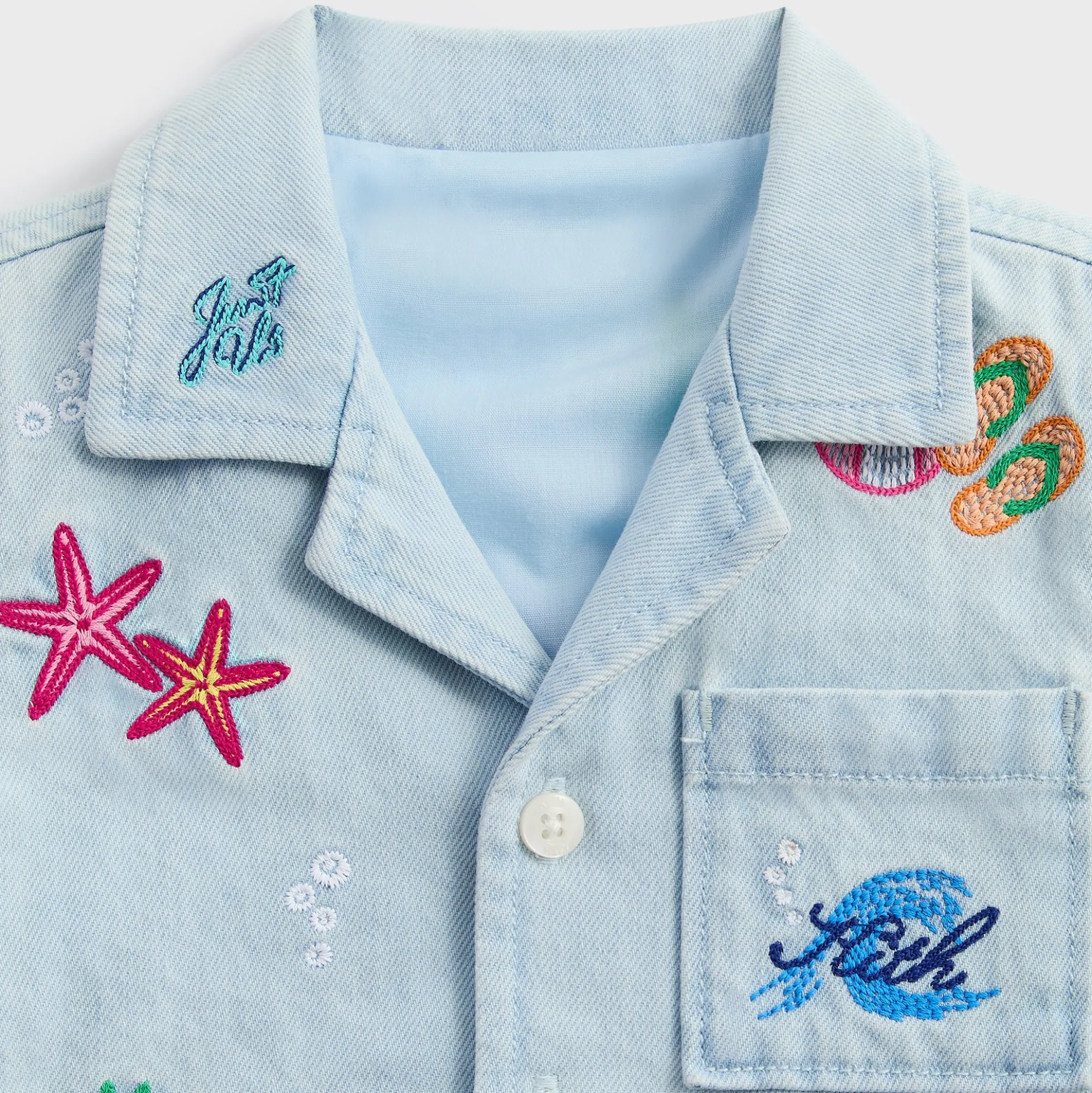 Kith Baby Novelty Thompson Camp Shirt