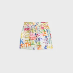 Kith Baby Sketched Monogram Thompson Camp Short