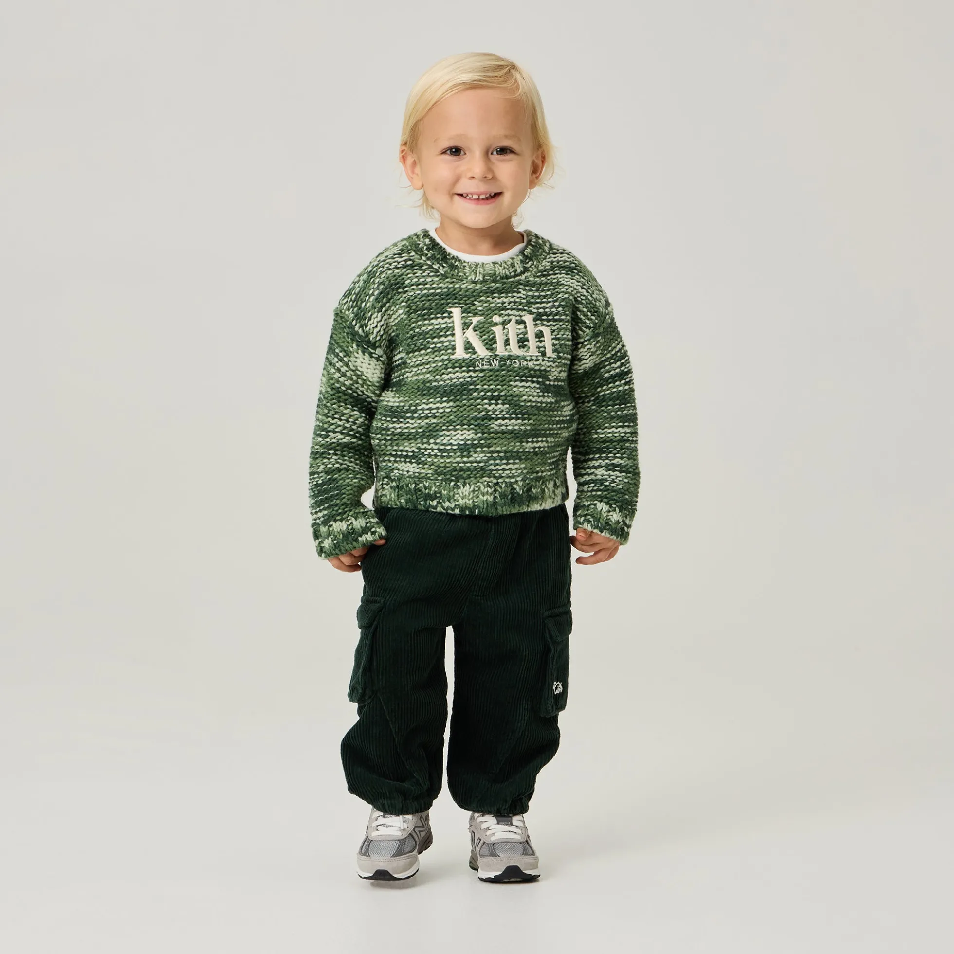 Kith Baby Space Dye Logo Sweater