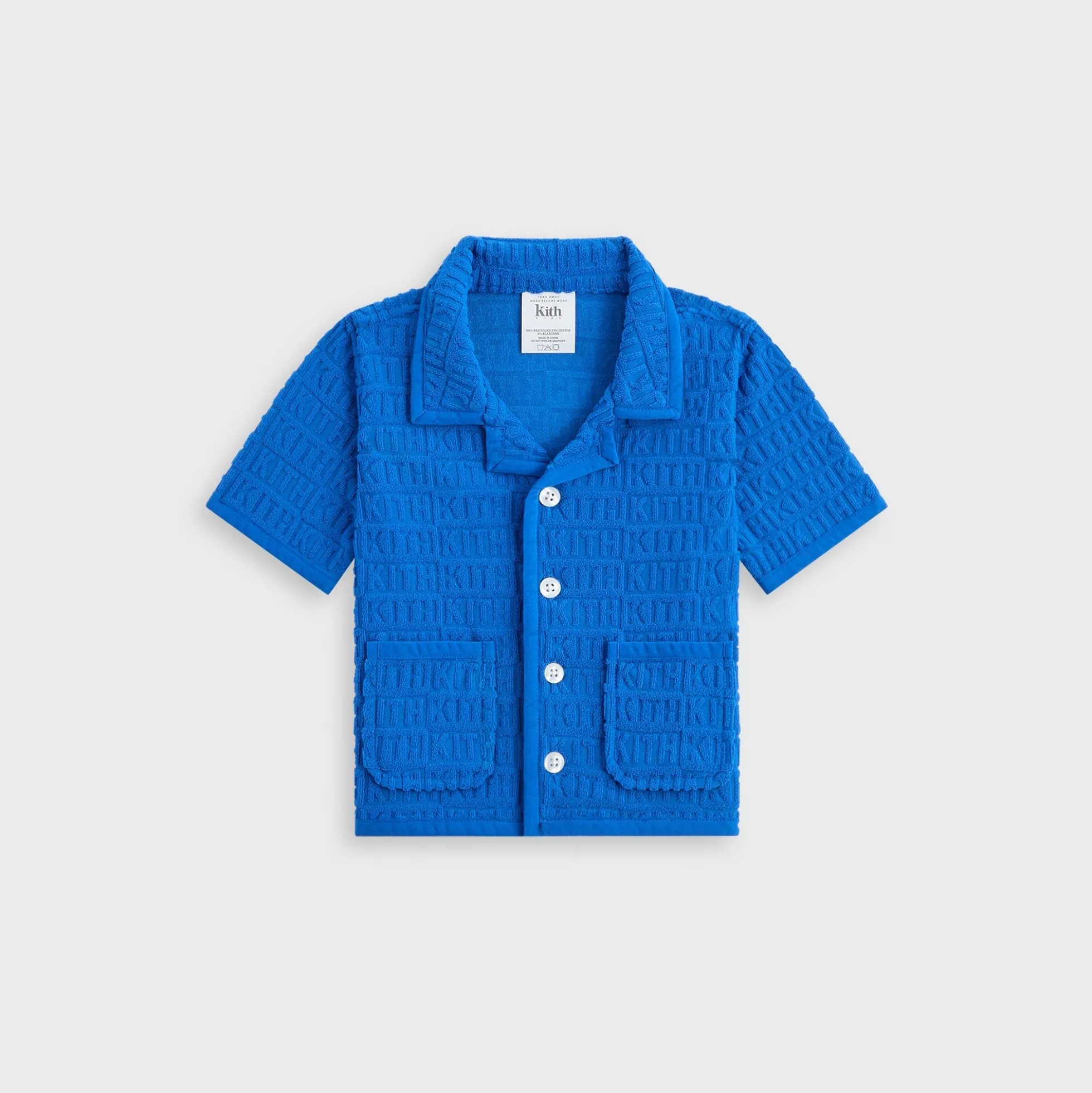 Kith Baby Thompson Logo Camp Shirt