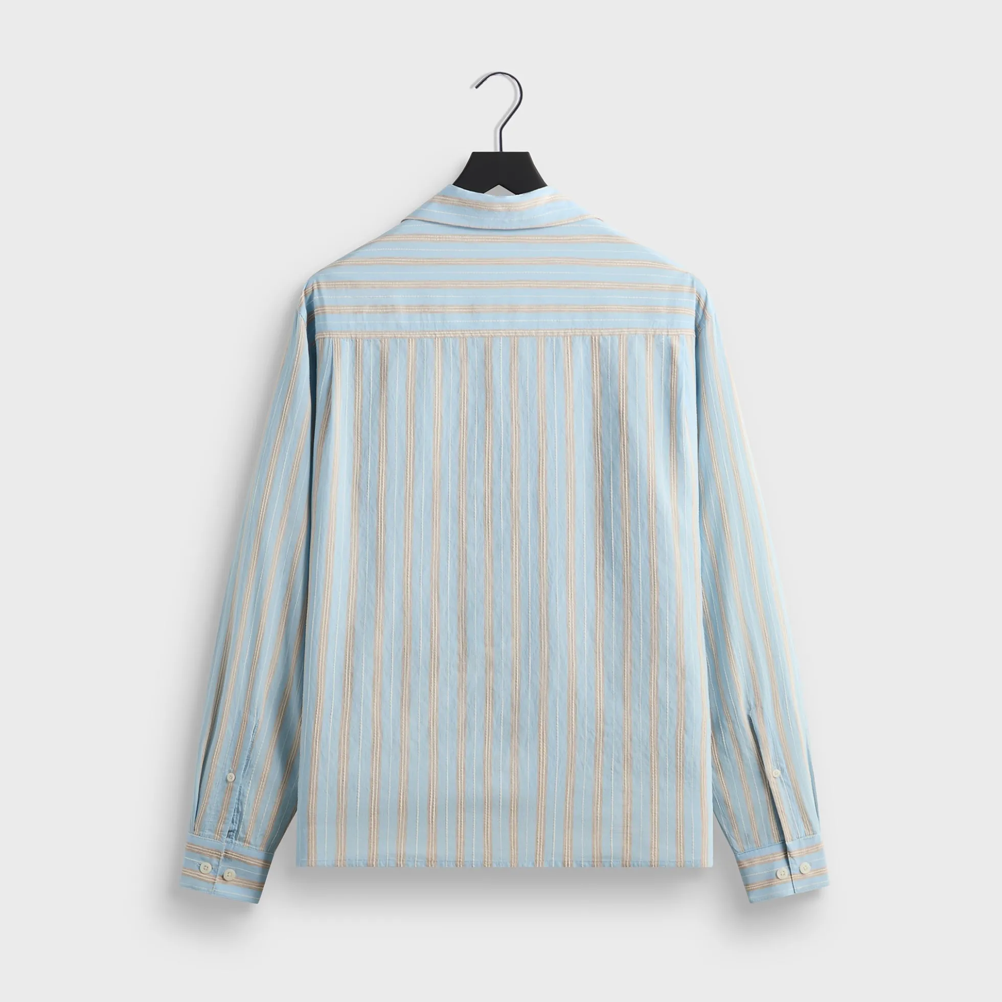 Kith Barre Stripe Long Sleeve Gianni Shirt