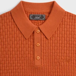 Kith Basket Weave Tilden Polo