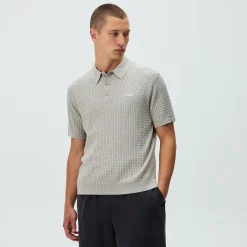 Kith Basket Weave Tilden Polo