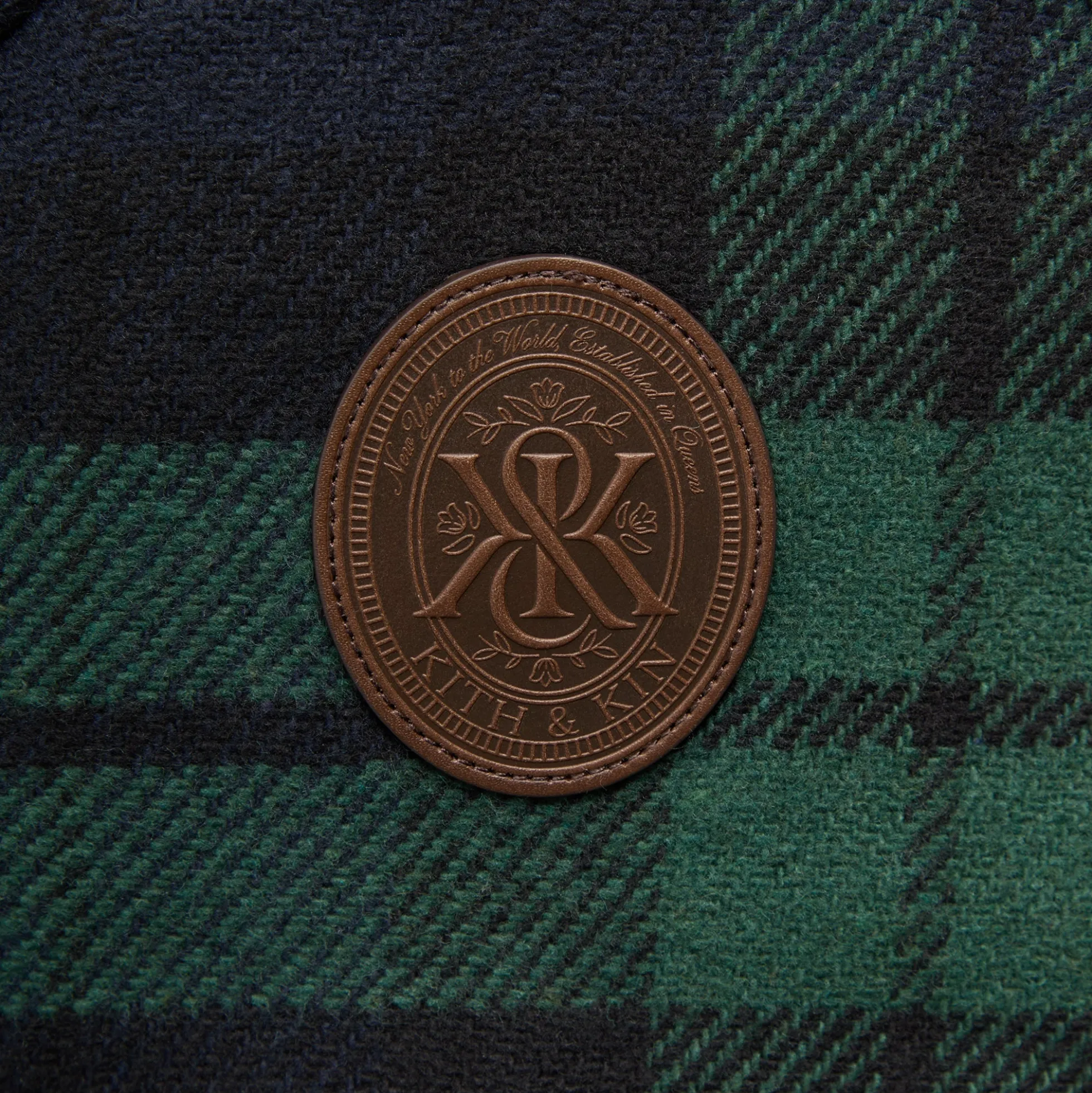 Kith Brushed Plaid Harrington Jacket