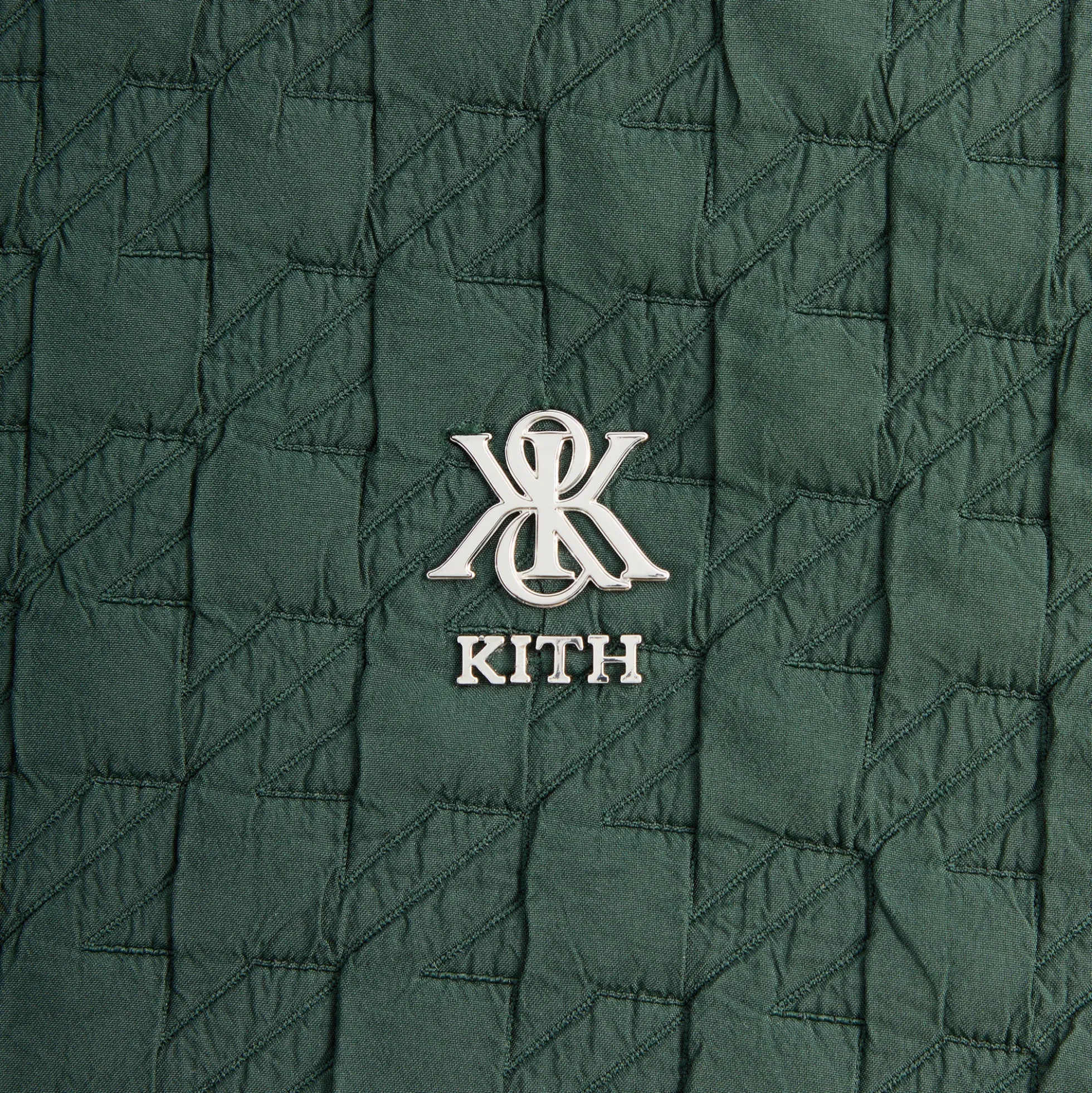 Kith Check Quilt Avery Bomber Jacket