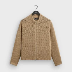 Kith Crochet Luke Zip Front Sweater