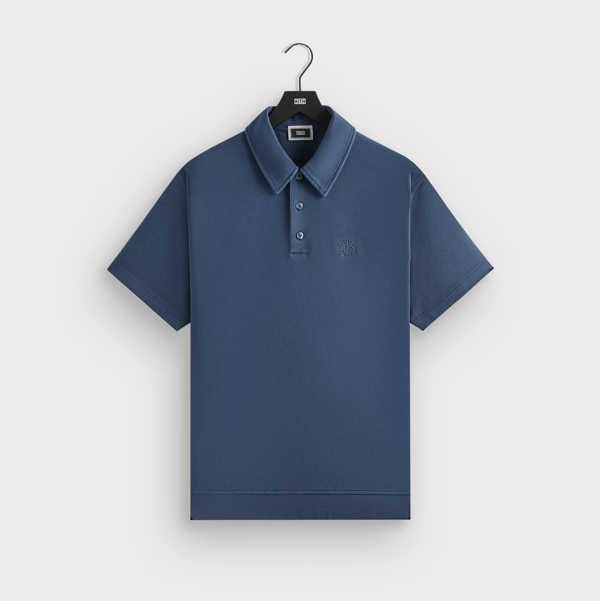 Kith Crystal Wash Interlock Graham Polo