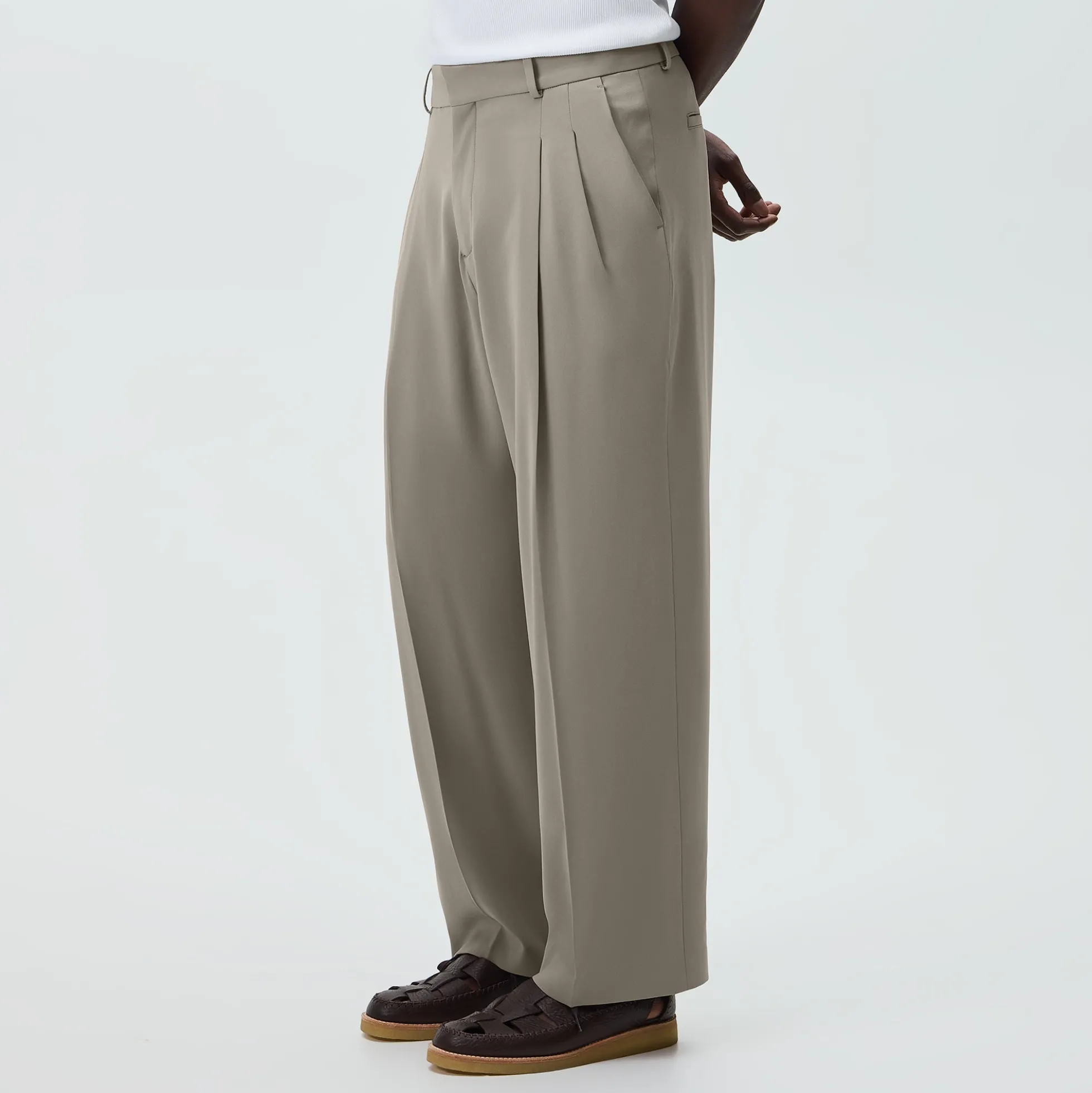 Kith Double Crepe Lambert Pleated Trouser