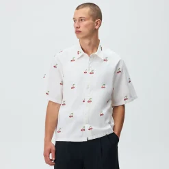 Kith Embroidered Cherry Oxford Cotton Harvey Shirt