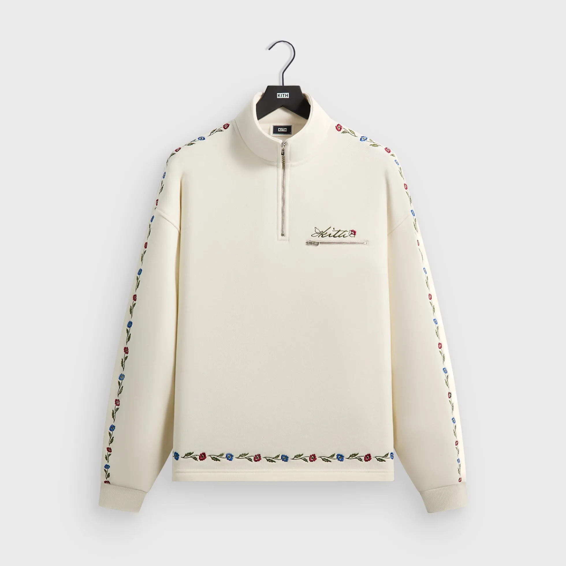 Kith Floral Queensbridge Quarter Zip