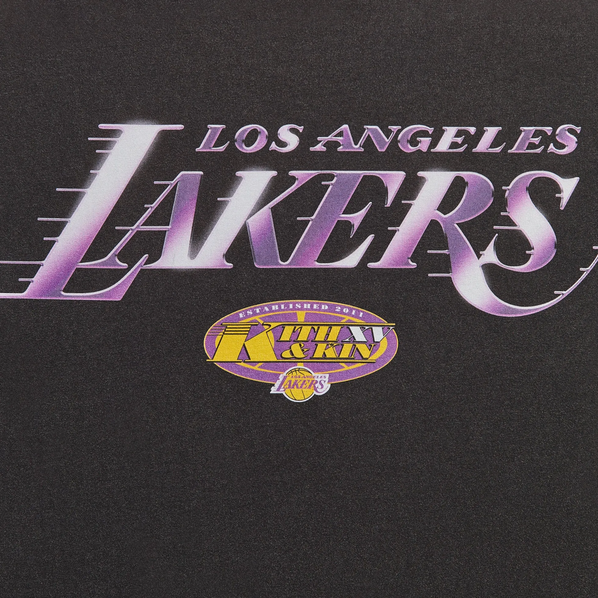 Kith for NBA All-Star Los Angeles Lakers Shattered Backboard Vintage Tee